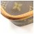 Borsa a tracolla Louis Vuitton Monogram Gibeciere PM M42248 Marrone - vista 3
