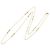 Collana Infinity Endless di Tiffany & Co. in oro giallo 18K - vista 7