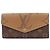Cartera larga Louis Vuitton Sarah Monogram Giant Reverse Castaño