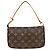 Borsa Louis Vuitton Pochette Accessoires Marrone - vista 3