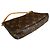 Borsa Louis Vuitton Pochette Accessoires Marrone - vista 6