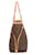 Borsa Tote Louis Vuitton Neverfull MM Monogram Marrone - vista 4