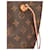 Borsa Tote Louis Vuitton Neverfull MM Monogram Marrone - vista 9