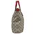 Borsa a Spalla Gucci Bosco Patch GG Supreme Marrone Rosso - vista 4