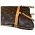 Borsa a Spalla Louis Vuitton Coussin GM Monogram Marrone - vista 12