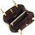 Borsa Louis Vuitton Monogram Montaigne MM M41056 Marrone - vista 10