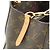 Borsa Louis Vuitton Monogram Montaigne MM M41056 Marrone - vista 4