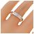 Tiffany & Co. 1837 schmaler Silberring - Ansicht 5