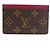 Tarjetero Monogram Louis Vuitton en Fuchsia Fucsia Monograma