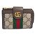 Cartera Bi-Fold Gucci en lona GG Supreme marrón Castaño