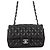 Timeless Borsa a Spalla Chanel Mini Matelassé Chain Nero