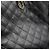 Borsa a tracolla con catena in pelle di vitello martellata nera Chanel Nero - vista 6