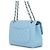 Borsa Chanel in pelle di vitello martellata azzurro cielo Blu chiaro - vista 2
