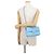 Borsa Chanel in pelle di vitello martellata azzurro cielo Blu chiaro - vista 5