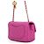 Borsa a tracolla Chanel Matelassé con catena Porpora - vista 2