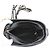 Borsa a Spalla con Catena Chanel Gabrielle de Small Hobo Viola scuro - vista 7