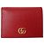 Portafoglio Bi-Fold Petite Marmont Gucci Rosso