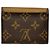 Cartera tríptico Louis Vuitton Monogram Giant Reverse Castaño Monograma - vista 2