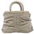 Borsa in pelle grigia Christian Dior Marrone - vista 2