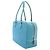 Hermès Hermes Plume 28 Handtasche aus Togo-Leder in Blue Jean Blau - Ansicht 3