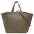 Céline Borsa cabas Celine Small Fold in pelle beige