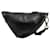 Borsa a tracolla con placca logo Triangle Prada Nero - vista 2