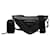 Borsa a tracolla con placca logo Triangle Prada Nero - vista 8