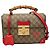 Borsa Gucci GG Small Bamboo Rosso Beige