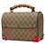 Borsa Gucci GG Small Bamboo Rosso Beige - vista 2