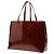 Borsa Tote Louis Vuitton Monogram Vernis Wilshire MM Rosso - vista 2