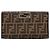 Fendi Zucca Long Wallet Braun Schwarz