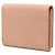 Portacarte in pelle rosa Gucci GG Marmont - vista 2