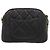 Borsa a tracolla Chanel Matelassé Mini Chain Nero - vista 2