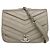 Borsa a tracolla in pelle Chanel Chevron Coco Mark Marrone