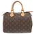 Borsa Louis Vuitton New Speedy 25 Monogram Marrone Monogramma