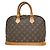 Louis Vuitton Alma Monogram Canvas PM Marrone