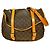 Louis Vuitton Saumur Monogram Canvas 43 Castaño