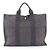 Hermès Borsa Tote Hermline MM Hermes Marrone Nero - vista 3