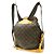 Louis Vuitton Vintage Montsouris Monogram Canvas GM Marron - vue 2