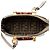 Fendi By The Way Mini Boston Tasche aus Leder Grau - Ansicht 7