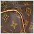 Louis Vuitton Keepall Bandouliere Monogram Canvas 60 Marrone - vista 7