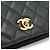 Borsa a Spalla Chanel Caviar Matelasse Chain Nero - vista 9