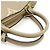 Borsa Louis Vuitton Monogram Empreinte Petit Palais PM Marrone Beige - vista 4