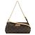 Bolso de hombro Louis Vuitton Monogram Eva Pochette Castaño