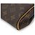 Bolso de hombro Louis Vuitton Monogram Eva Pochette Castaño - vista 3