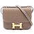 Hermès Hermes Constance 3 Mini Schultertasche Grau