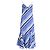 Abito midi svasato a righe Ralph Lauren in cotone blu