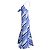 Abito midi svasato a righe Ralph Lauren in cotone blu - vista 2