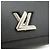 Borsa a tracolla Louis Vuitton Epi Twist MM Nero - vista 8