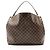 Louis Vuitton Damier Ebene Graceful MM Hobo Marrone